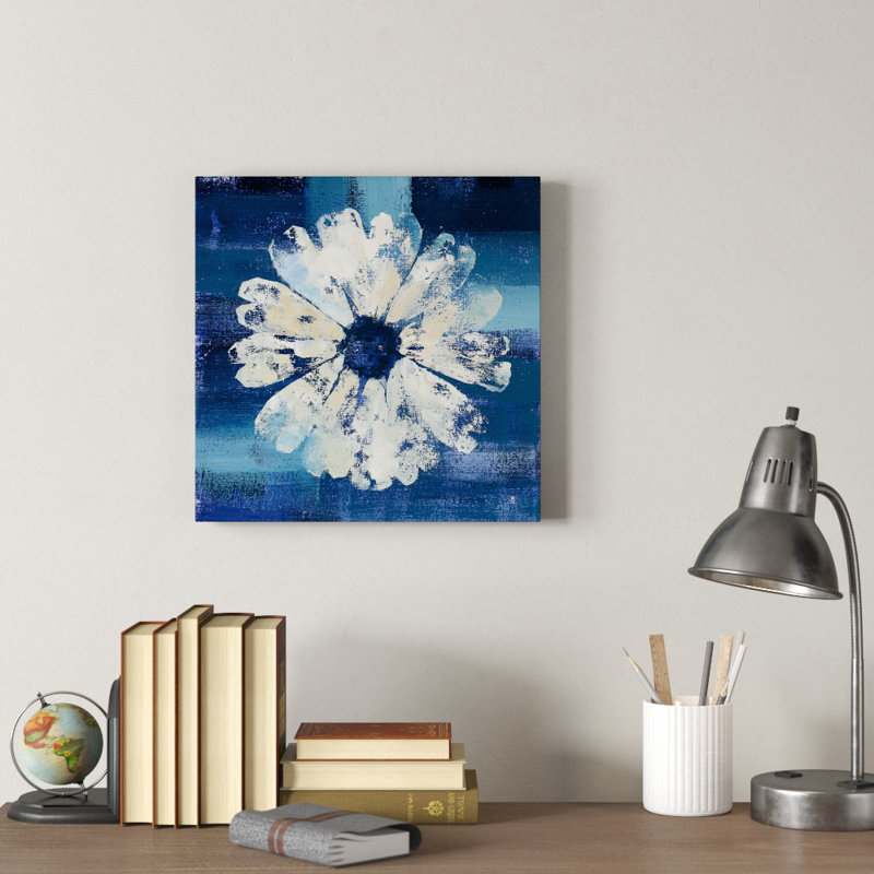 «Ocean Bloom II», reproduction sur toile, H 28 po x l 28 po x P 1,5 po, Toile tendue