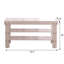 Solid Wood Shoe Bench In With Shelf - And Serviceable Product Finish Of , Shelf, Easy Assembly-1393825757