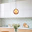 Bolla 6-in Gold dimmable LED Pendant-368780227