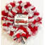 Couronne en filet Merry Christmas Deco