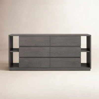 Amalie 63" 6-Drawer Double Dresser