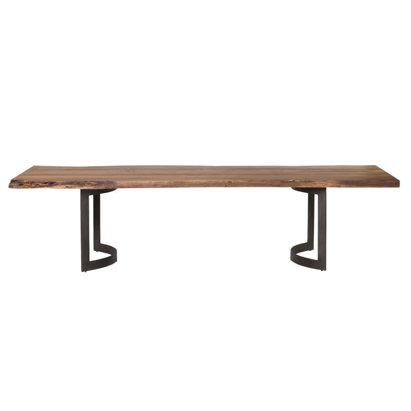 Kenmore Dining Table, Brown, 118" L x 40" W
