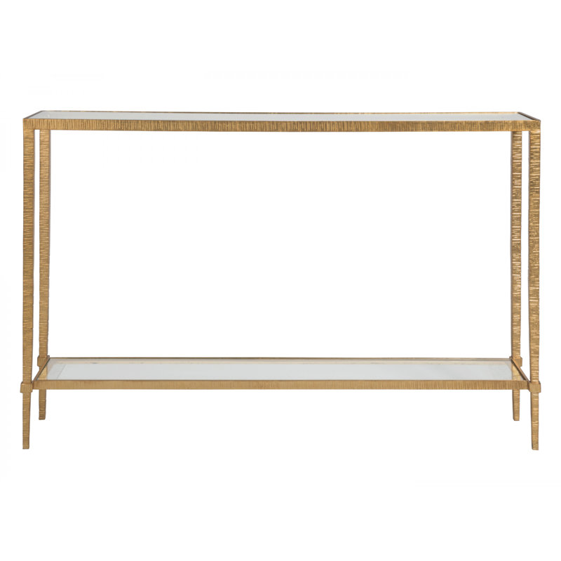 Console en métal Claret, Feuille d'or