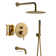 PureEssence Pressure-Balanced (Temperature And Volume) Complete Shower System with Rough in-Valve