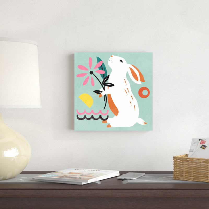 Lapins de Pâques II, H 12 po x l 12 po