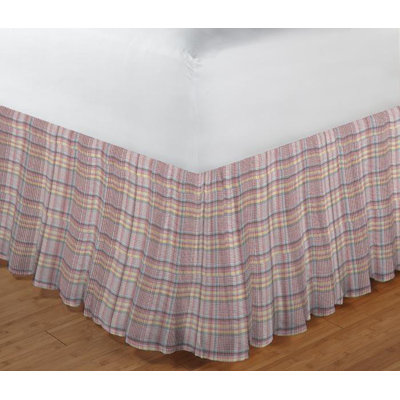 Nautical Ruffled Bed Skirt