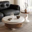 Table basse ronde moderne et minimaliste