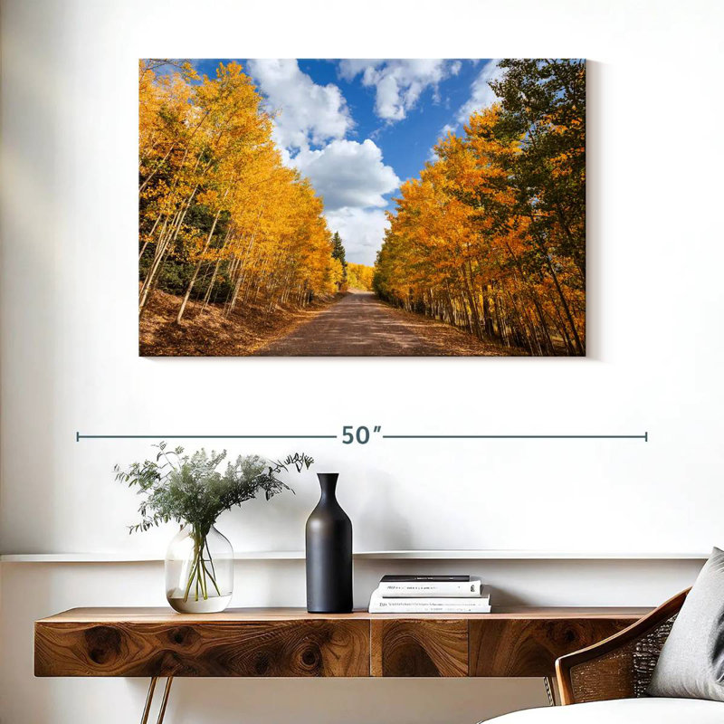 Alvord Dirt Road Aspens, H 26 po x l 39 po