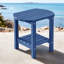 Table d'appoint extérieure 17 po 2 niveaux-870705048