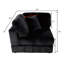 Canapé modulaire en velours côtelé 6 pièces avec coussin