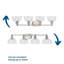 Éclairage pour meuble-lavabo 36 po Leo-2086810912-2128981043