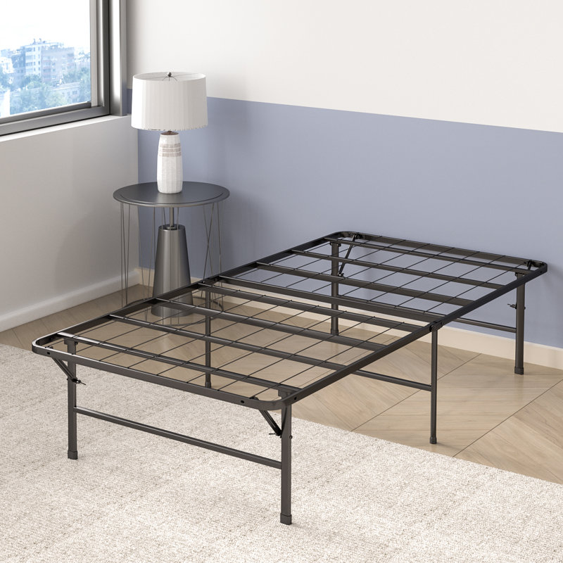 Rubino Steel Folding Bed, Easy Assembly & Storage, Underbed Clearance, No Box Spring Needed, Twin, 16