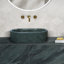 Lavabo vasque, lavabo ovale pour salle de bain-125438690