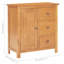 Boulton Cupboard 70x35x75 cm Solid Oak Wood