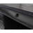 Traditional Wood Executive Desk, Storage Office Credenza, Fully Assembled, Black-124303717
