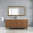 Dondi 72'' Double Bathroom Vanity with Quartz Top