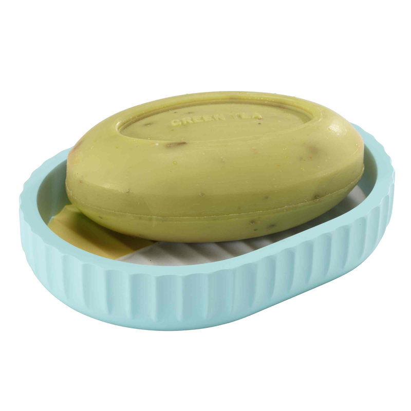 Iz Clubhouse Str Aqua Soap Dish, Aqua
