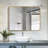 Aluminum Framed Rectangle Wall Mounted Bathroom / Vanity Mirror-871065544-870970051