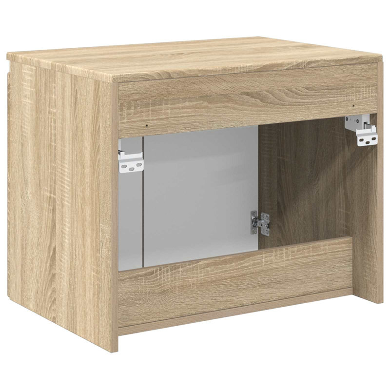 Bathroom Cabinet, Sonoma Oak