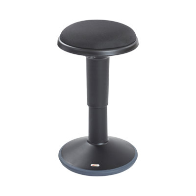 ECR4Kids Sitwell Wobble Stool with Cushion, Adjustable Height, Active Seating