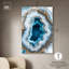 Art mural «Godeed Geode Eye II» par Art Remedy, prêt à accrocher-616471924