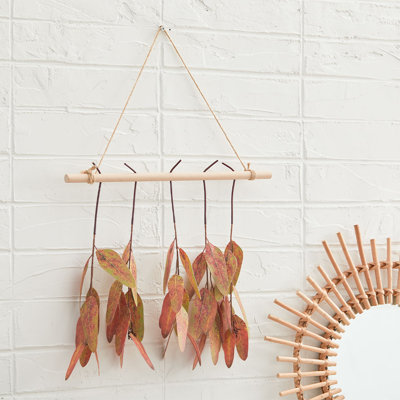Loom Woven Canvas Wall Hanging