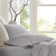 Ensemble de literie pour lit très grand 100% satin de coton gris 5 pièces-114642897-114642903