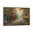 Toile avec cadre gris