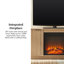 Dragelin Modern Reeded Fireplace TV Stand-100940192-103484733