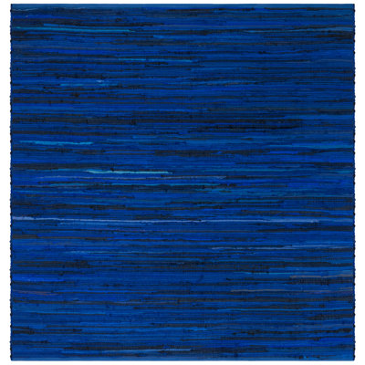 Burkhart Rug Hand Woven Cotton Striped Rug