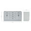 Hepburn 66'' Double Bathroom Vanity Base Only-262493570-222738659