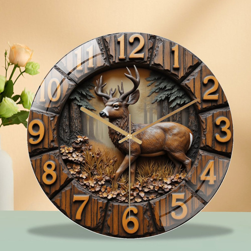 Horloge murale 12 po