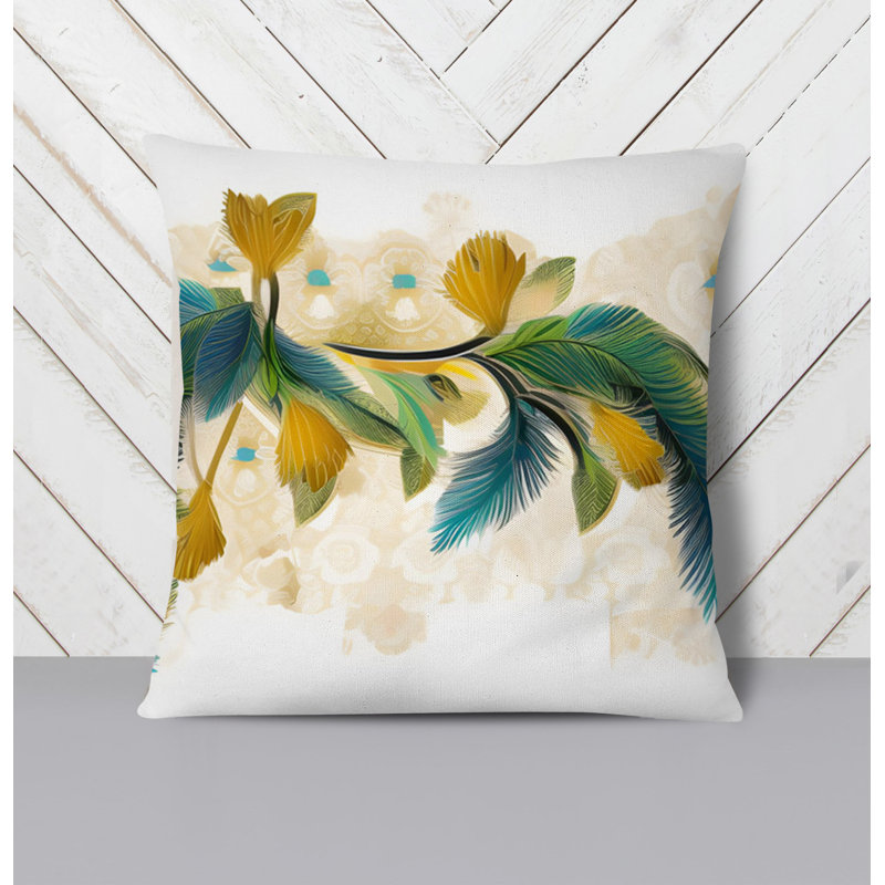 Throw Pillow, 16"H x 16"W, Polyester