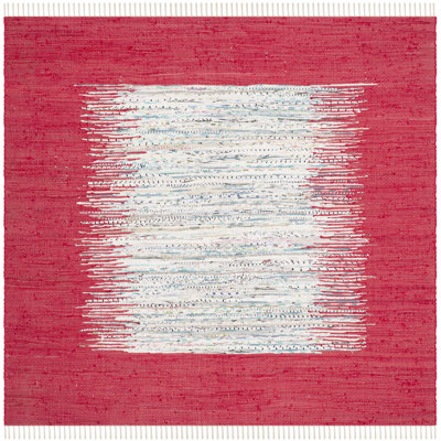 Pascual Hand Woven Cotton Abstract Rug