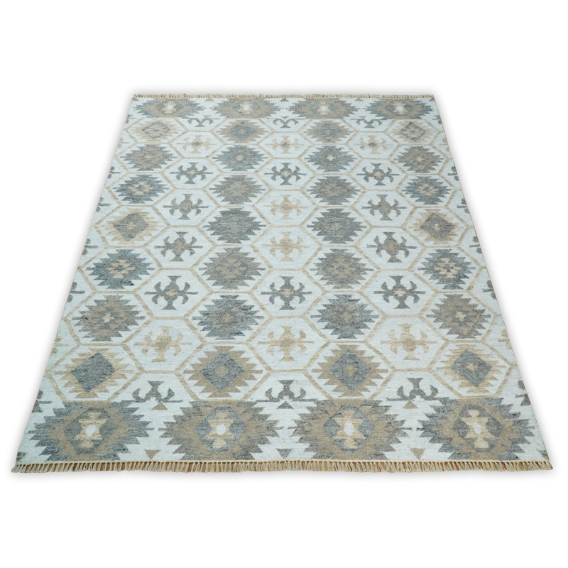 Geometric Indoor Rug, Rectangle 8' x 10'