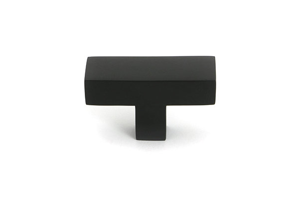 Albers Rectangular knob, Aged Bronze