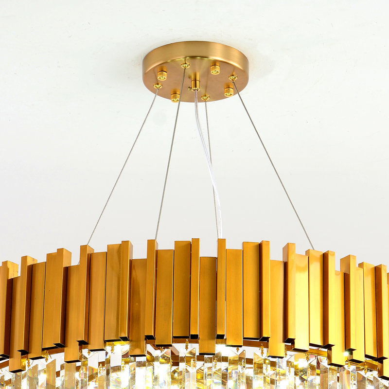 Mcintyre 10 - Light Crystal Chandelier