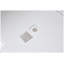 Glasstone 60x36 Inch White Shower Base with SMC Solid Finish - Anti-Slip Surface & Stainless Steel Drain Cover