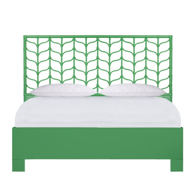 Ivy Twin Platform Bed, Citrus Orange