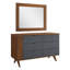 Commode et miroir Dylan par Modway