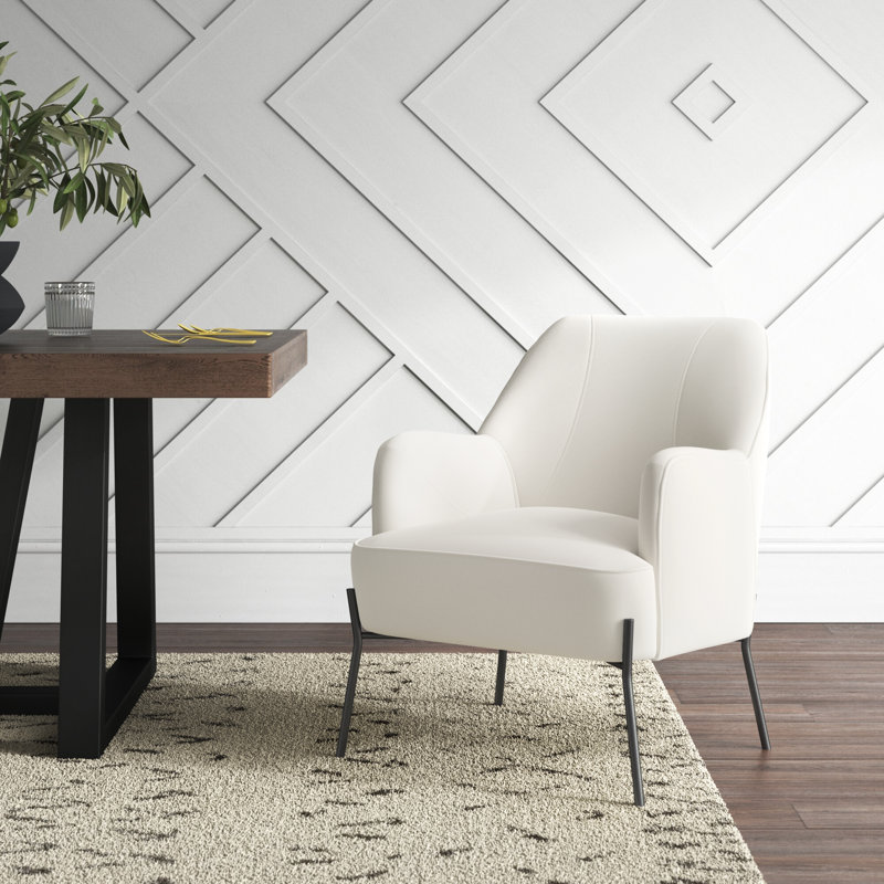 Fauteuil Greely, Crème
