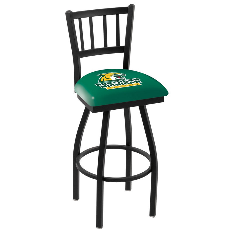 NCAA Swivel 25" Counter Stool, Northern Michigan University, 25" Height