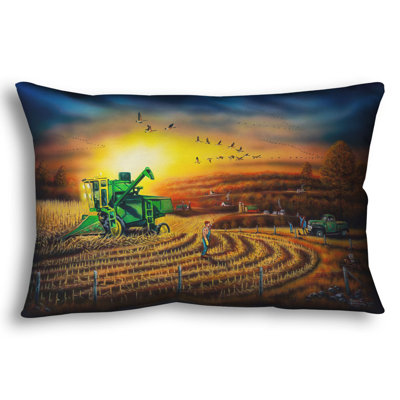 Throw Pillow, American Harvest by Robert Andrea