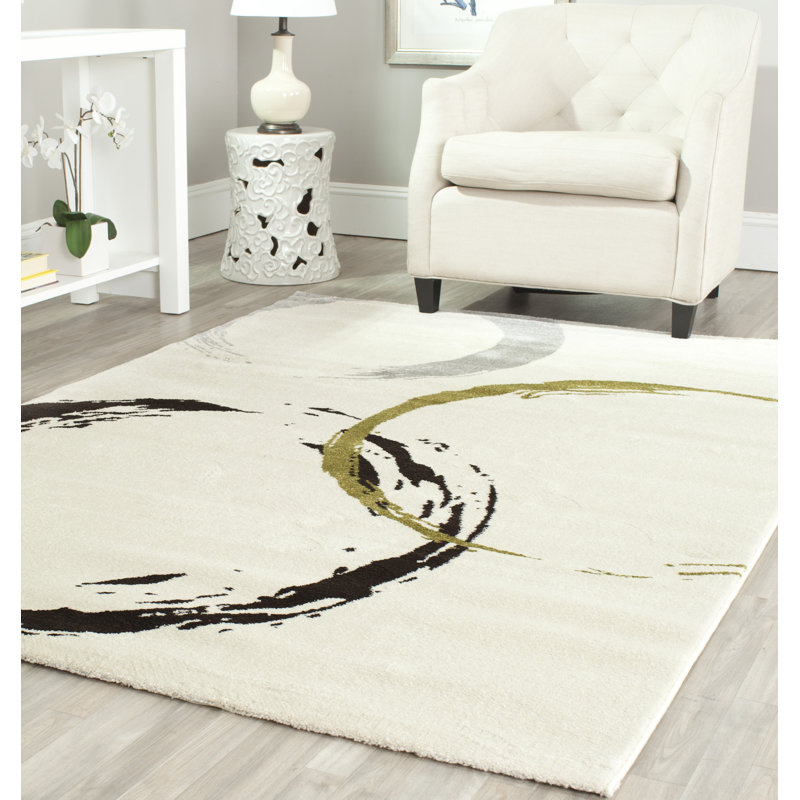 Angier Porcello Performance Abstract Rug, Rectangle 6'7" x 9'6"