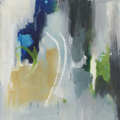 Floating Fantasies IV by Joyce Combs - Wrapped Canvas Painting