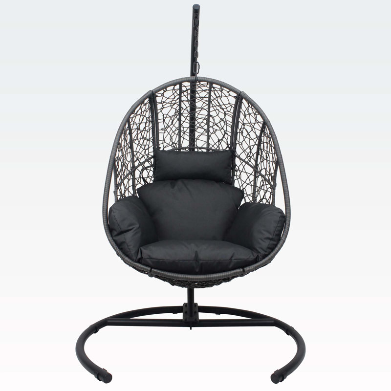 Cleophes 46,5 de large, Tissu gris foncé