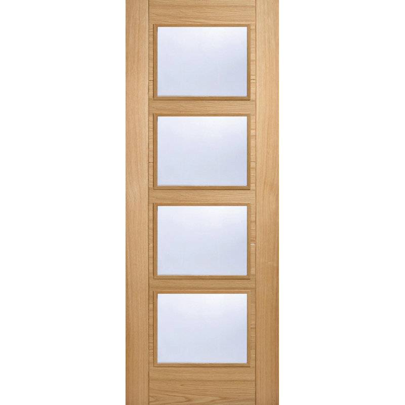 Vancouver 4L Pre-finished Oak Doors 813 x 2032