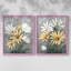 «Summer Daisies I», reproduction encadrée de qualité supérieure - prête à être accrochée - aucun clou requis - aucun clou requis-223019107-223019109