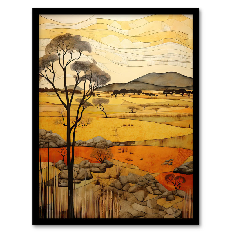 African Savannah - Single Picture Frame Print