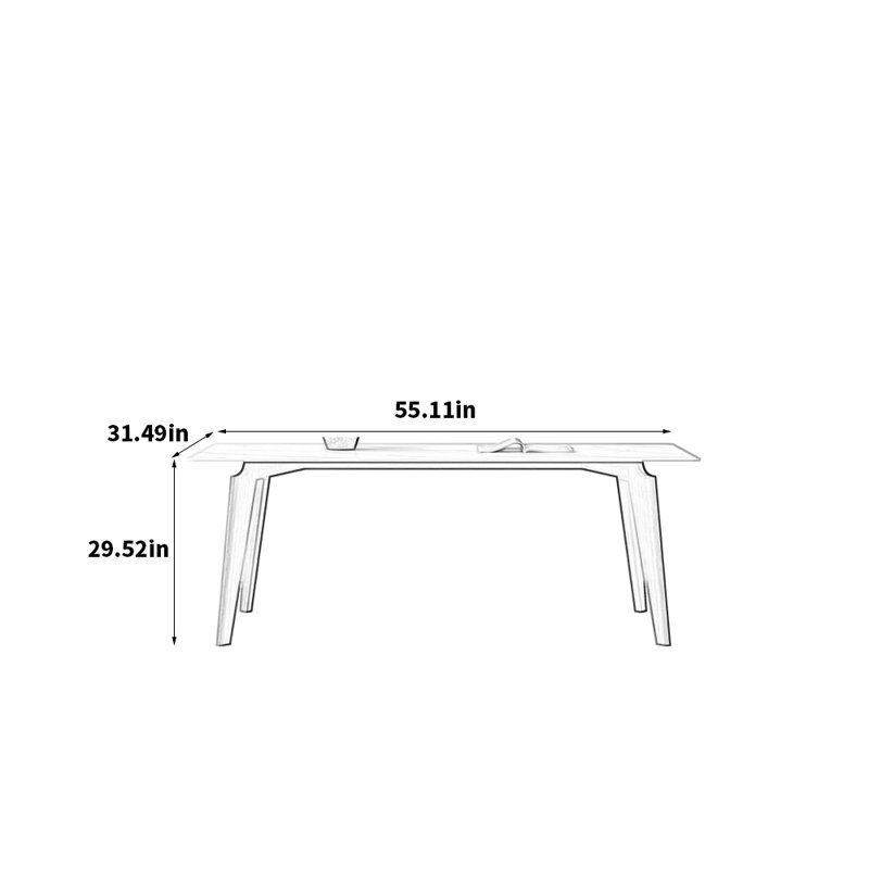 Faba, H 29,52 po x L 55,11 po x l 31,49 po